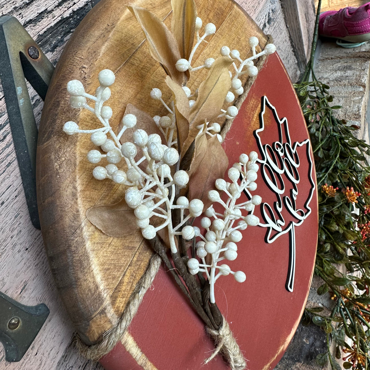 Hello Fall | 12&quot; Handmade Sign