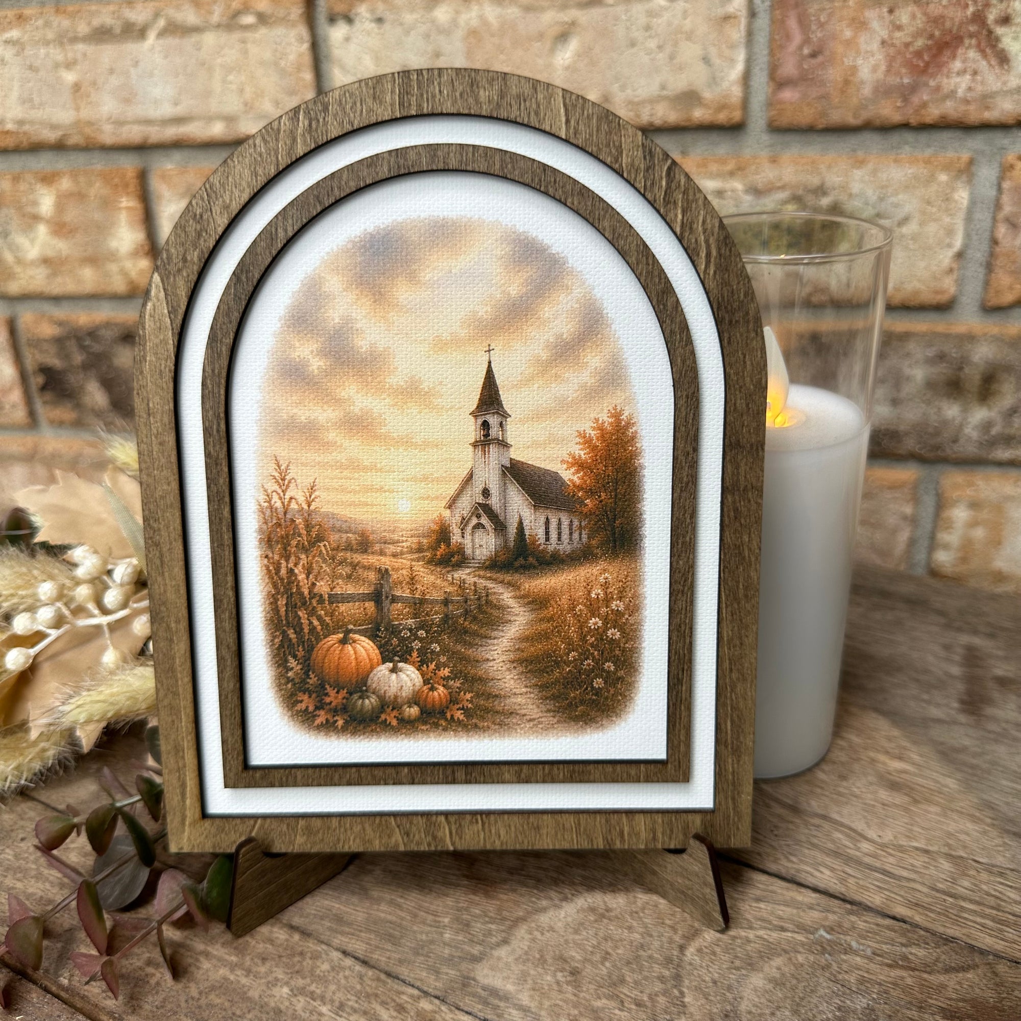 Country Church | Canvas Artwork