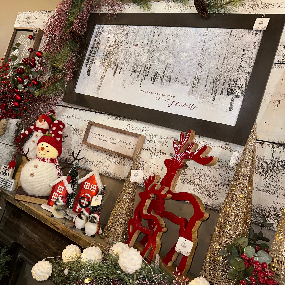 Let it Snow | Framed Wall Art