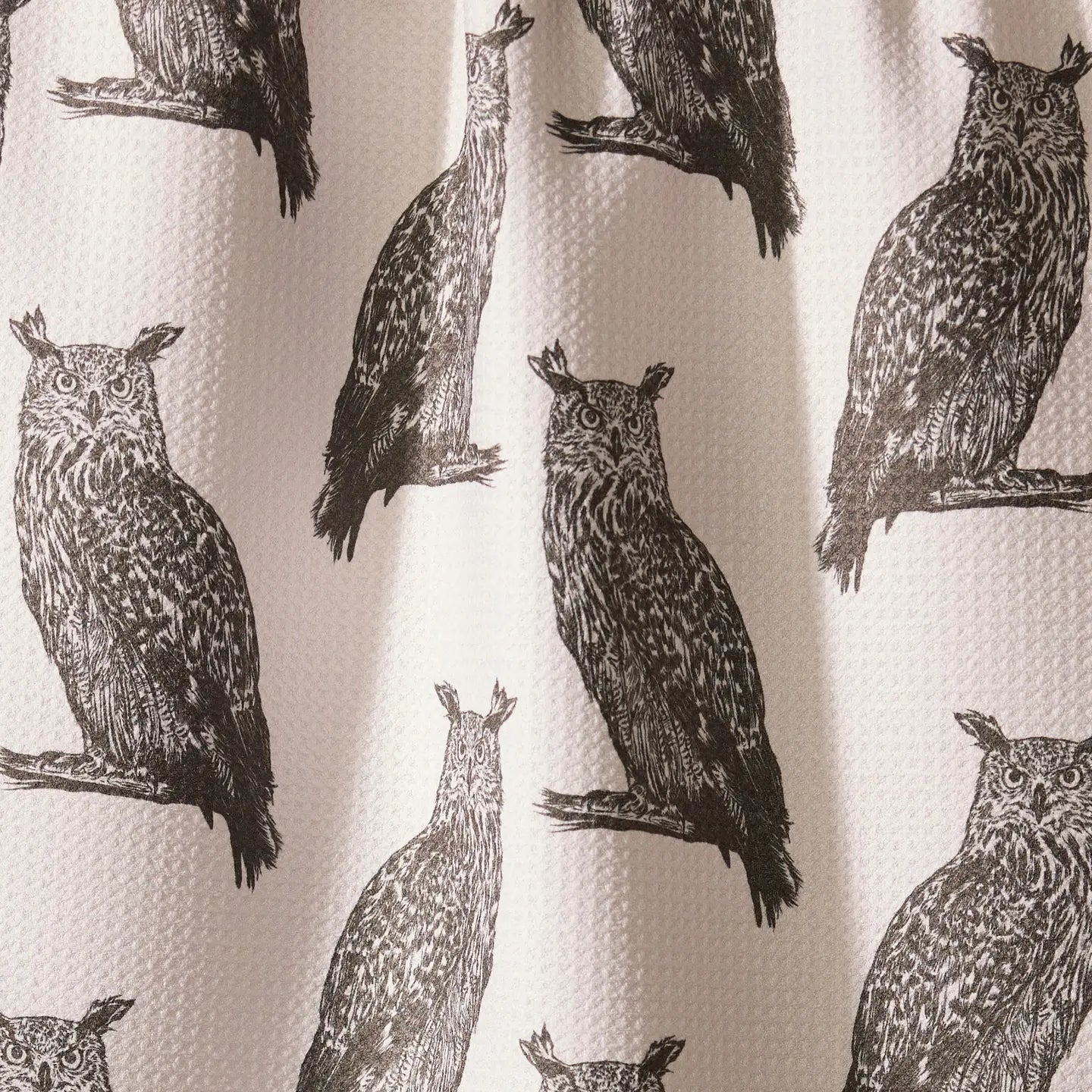 Geometry Kitchen Tea Towel | Nocturne Owls