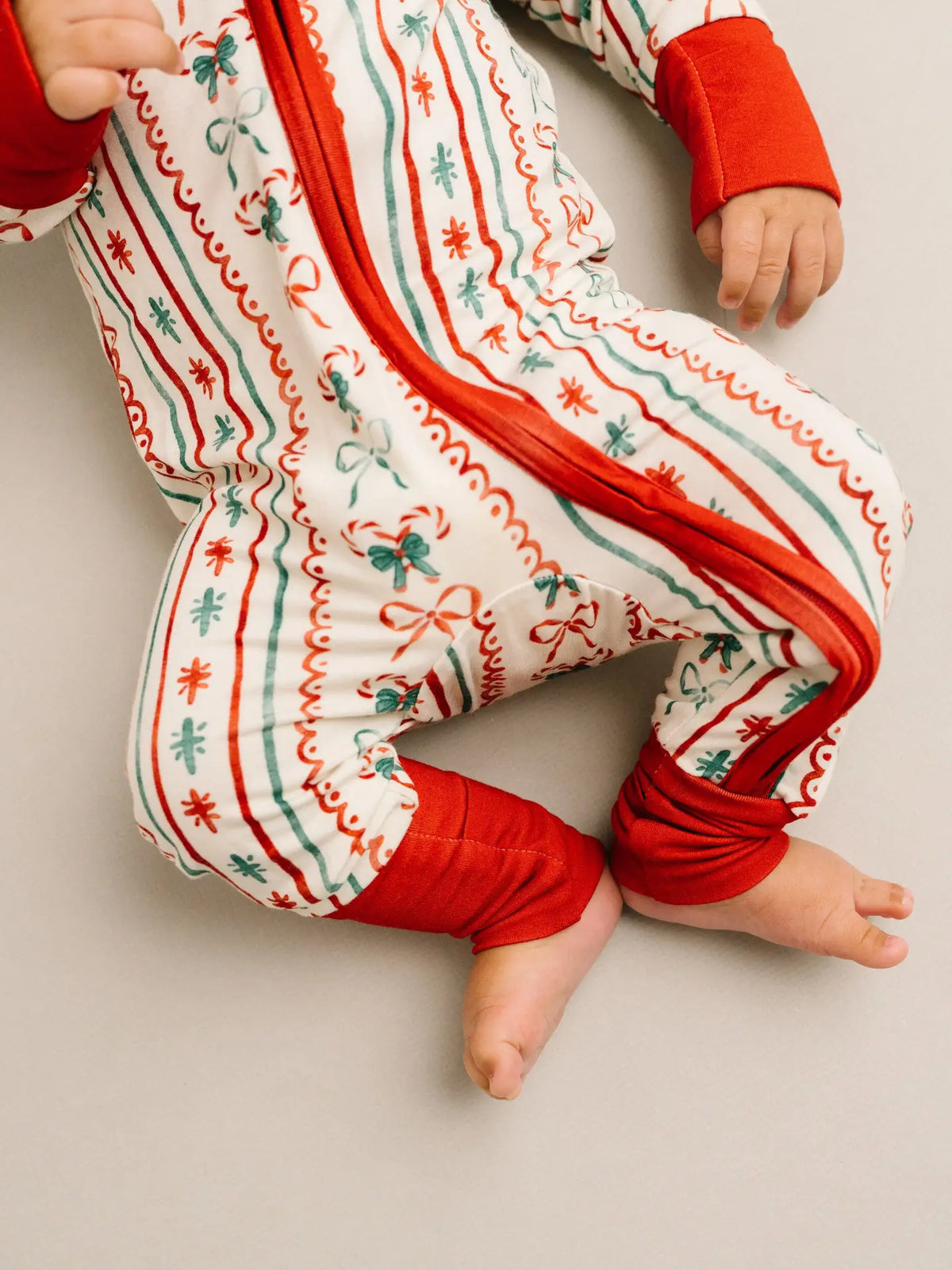 Christmas Bow | Zippy Footie