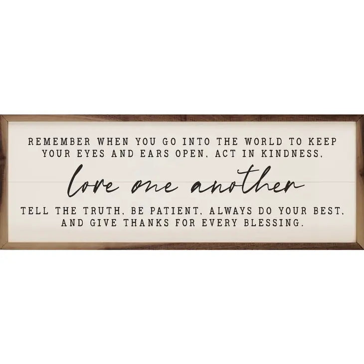 Love One Another | Wall Art