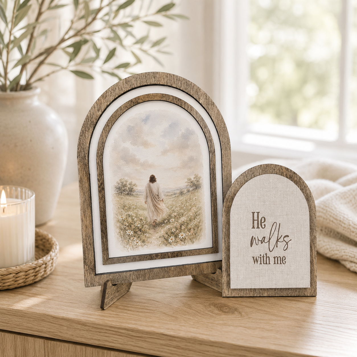 He Walks With Me | Coordinating Set