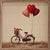 Red Valentine's Heart Bike | Wall Art