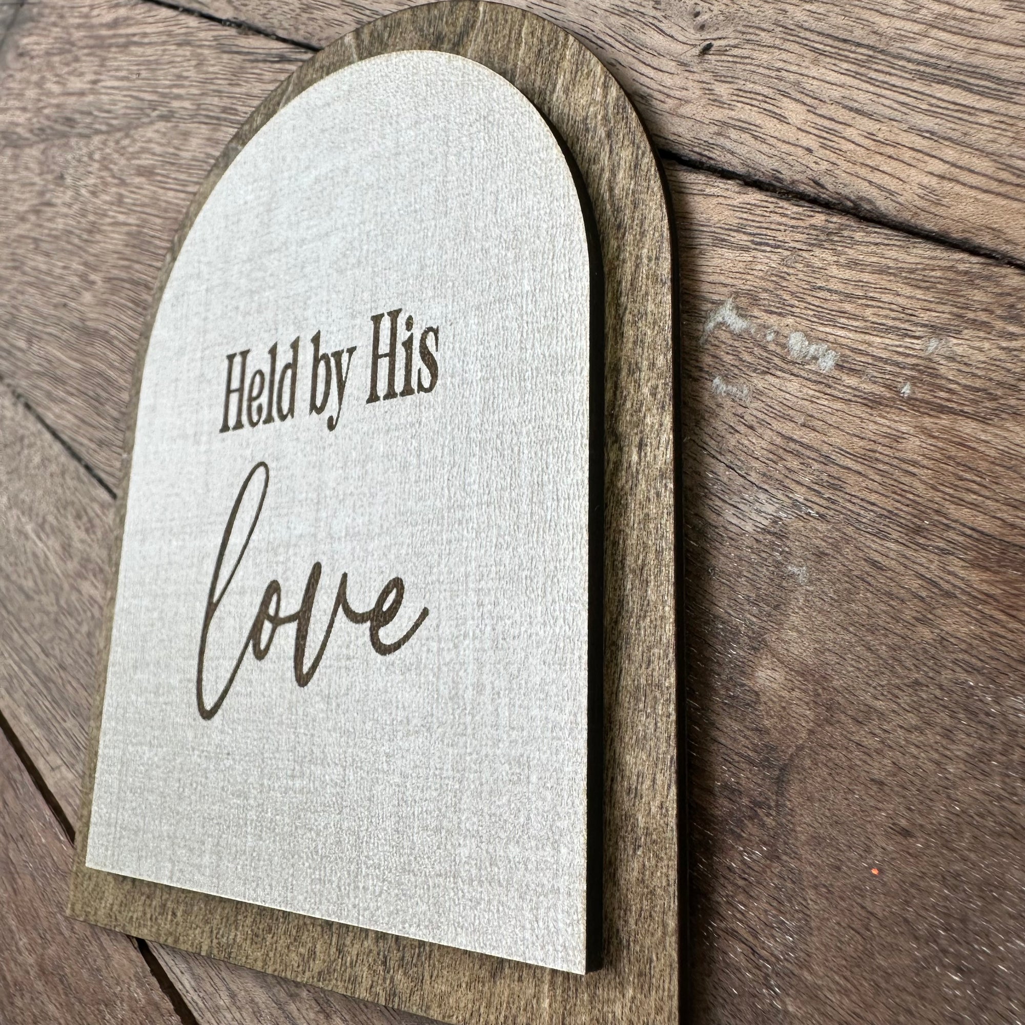 Held by His Love | Companion Sign