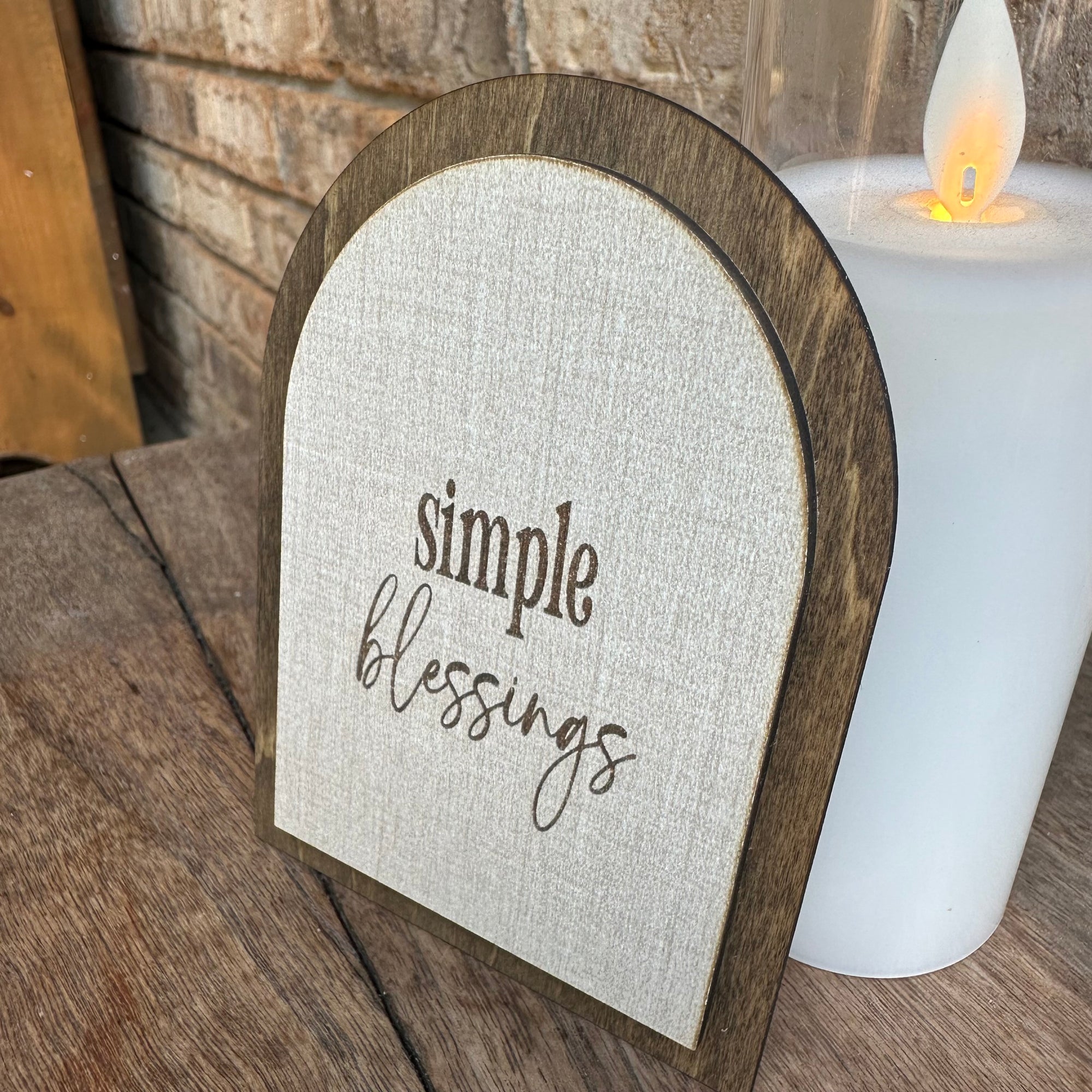 Simple Blessings | Companion Sign