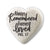 Always Remembered, Forever Loved | Scripture Stone Heart