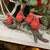 Cardinals on Snowy Branch