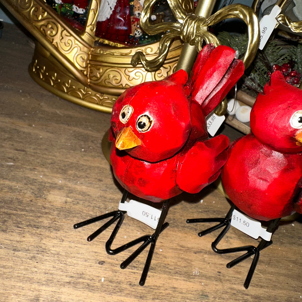 Cheerful  Standing Cardinal | 4&quot;