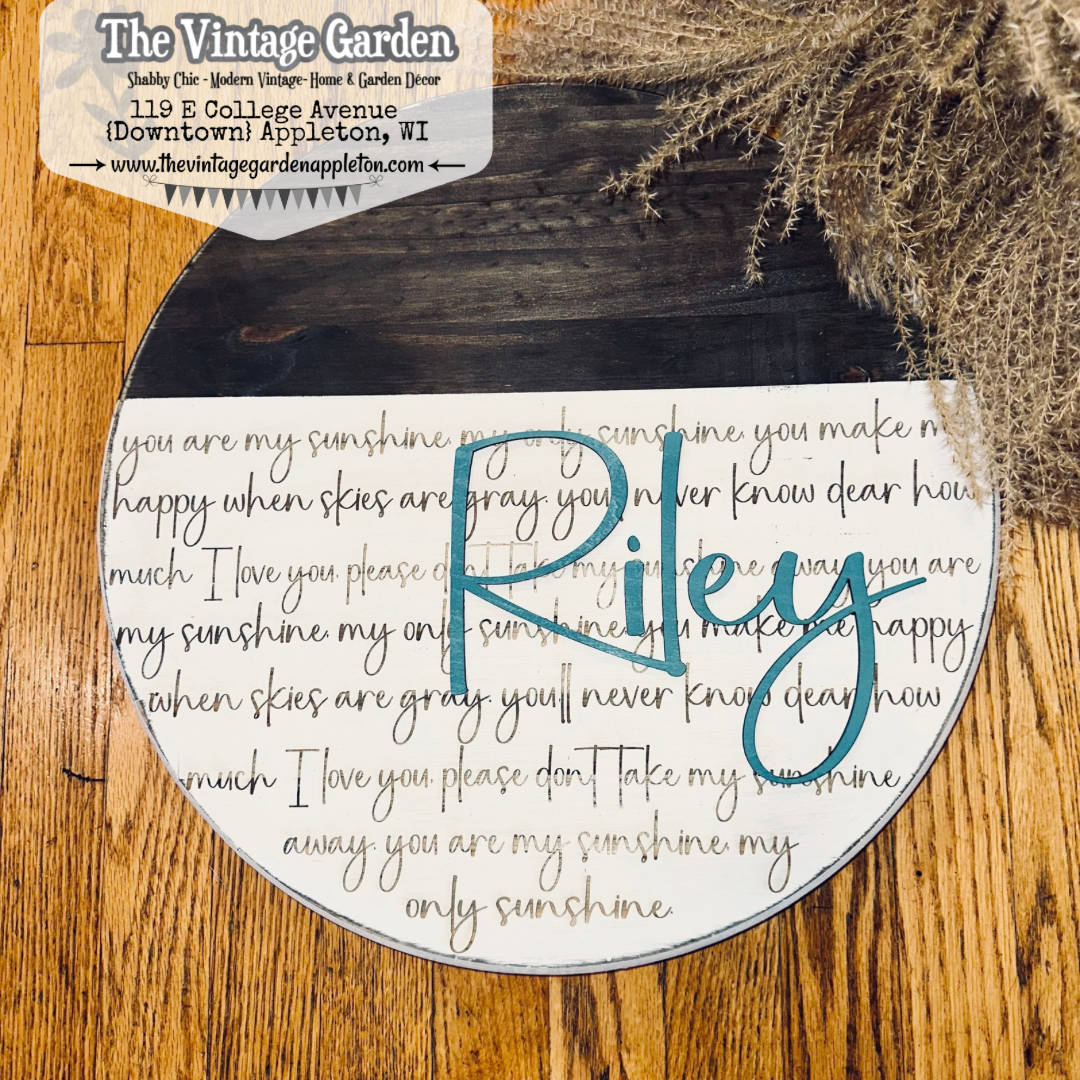You Are My Sunshine | Custom Sign
