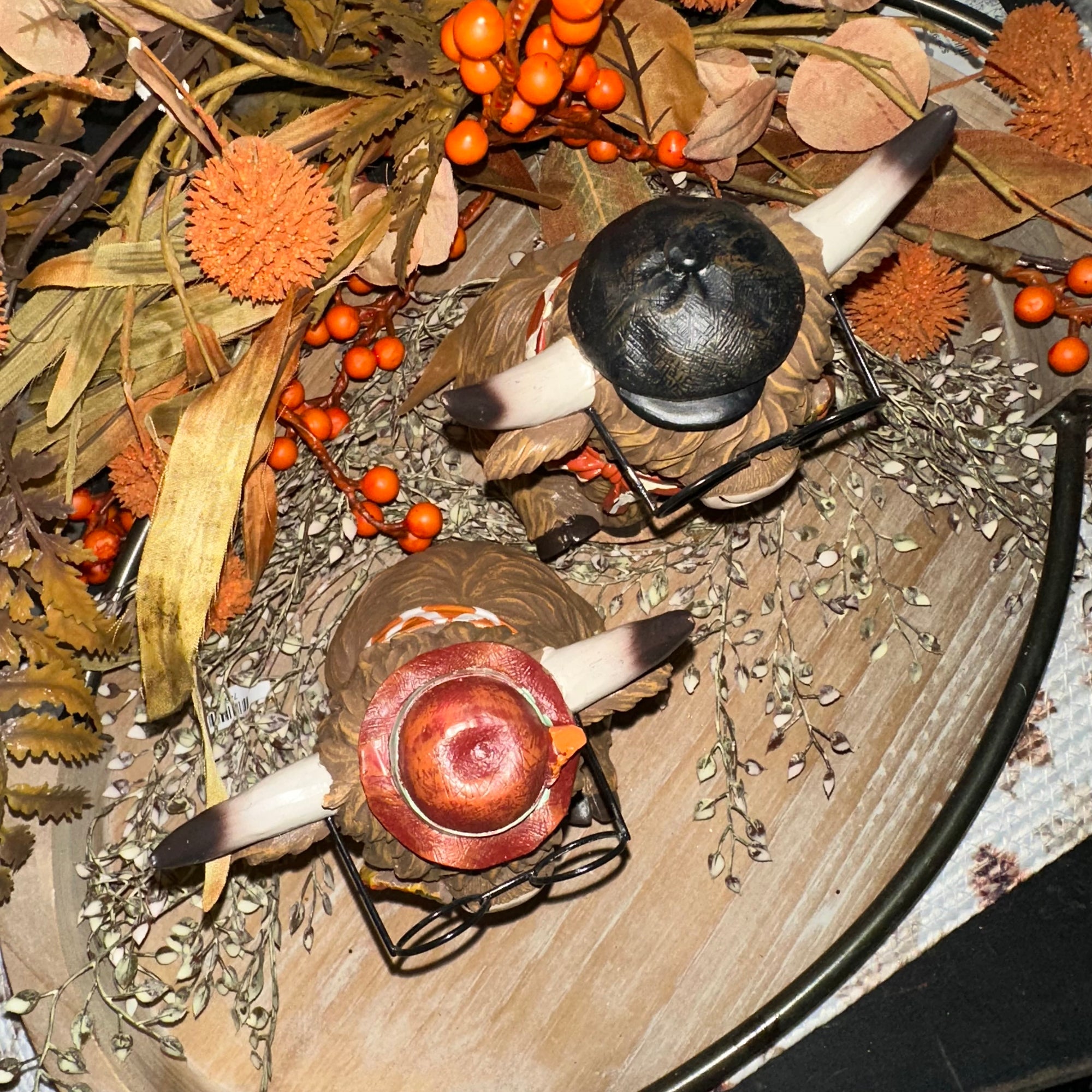Harvest Highland Cow with Glasses