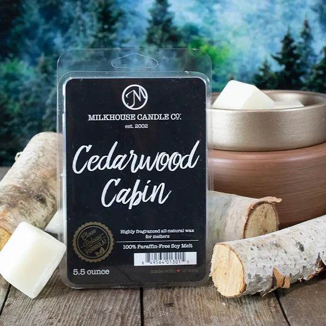 Cedarwood Cabin | Soy Candle & Wax Melts
