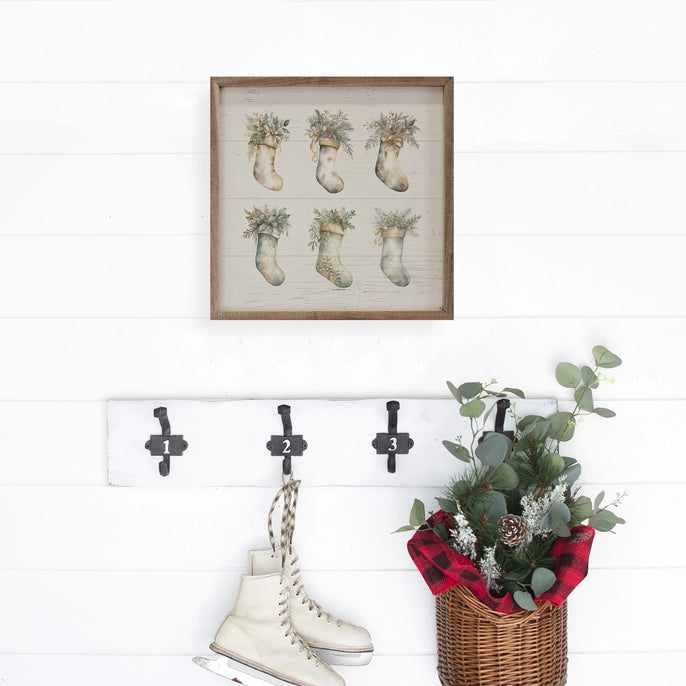 Winter Stockings | Wall Art