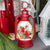 Cardinal Lantern Spinning Snow Globe | Battery Operated