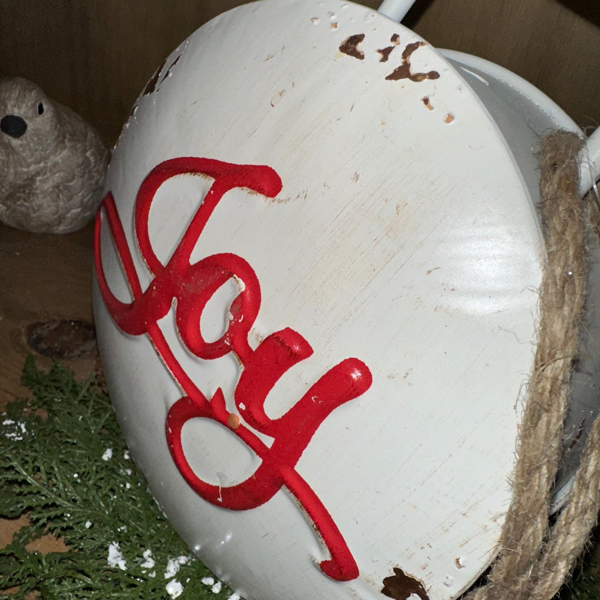 Joy Bell Ornament | Metal