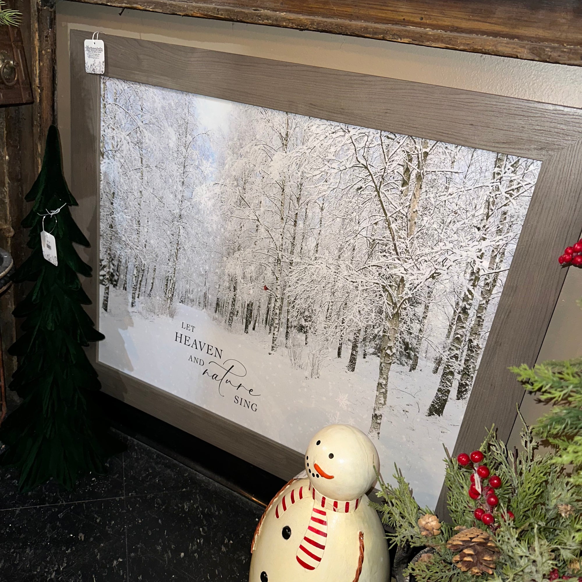 Let Heaven and Nature Sing | Framed Art