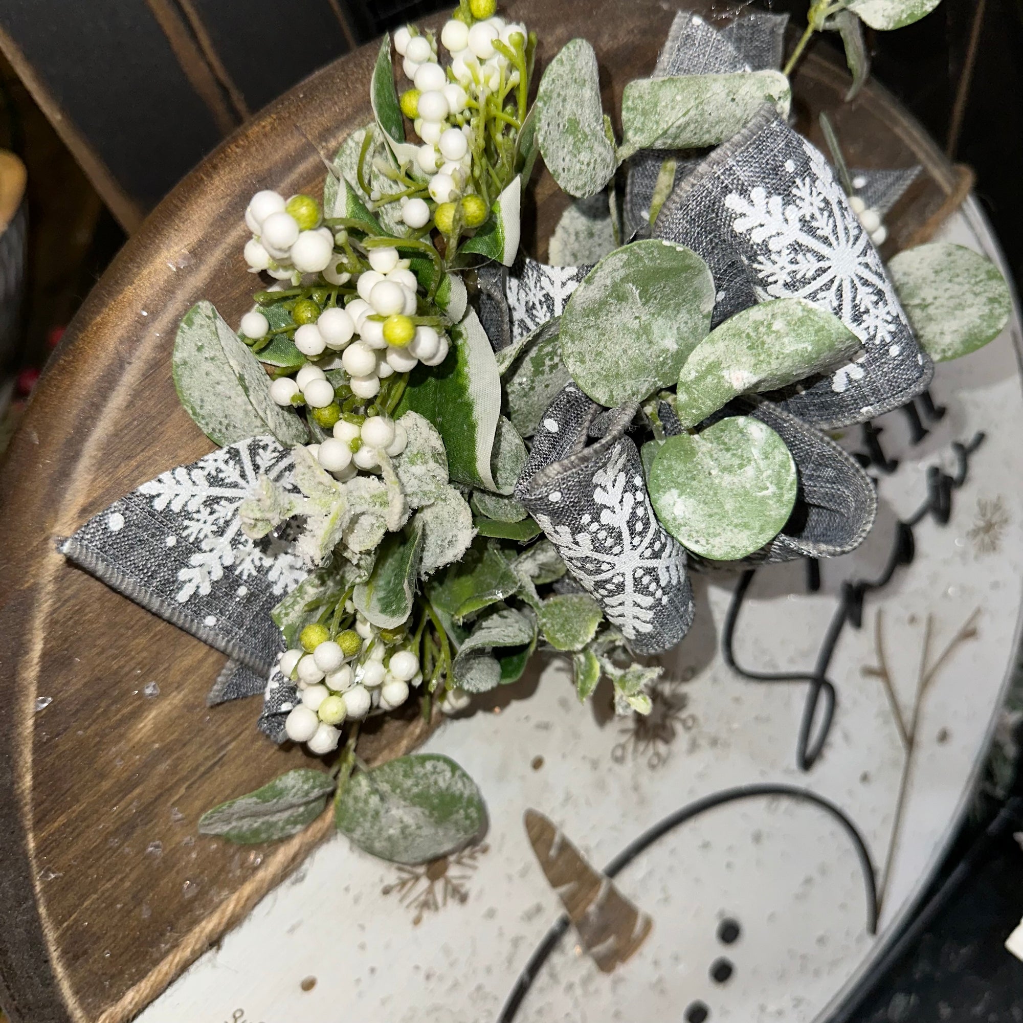 Let It Snow Snowman | 15" Handmade Sign