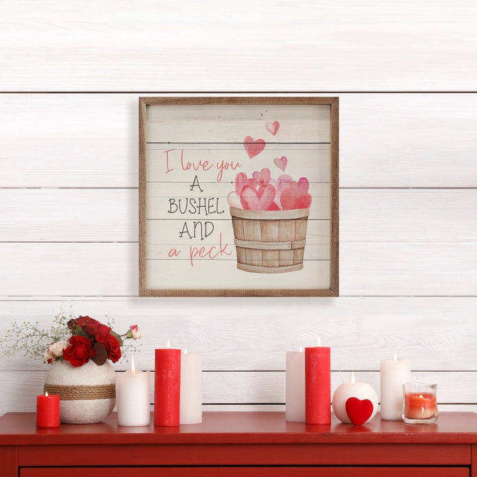 I Love You A Bushel And A Peck | Wall Art