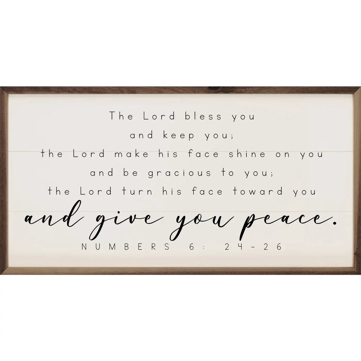 And Give You Peace | Wall Art