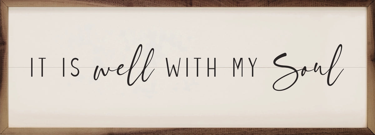 It is Well with My Soul | Wall Art