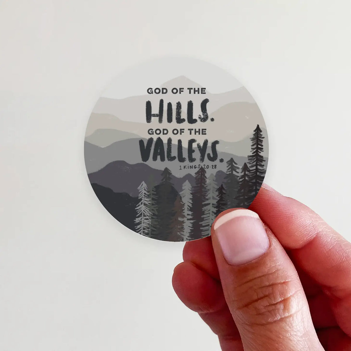 Mountains | Vinyl Sticker
