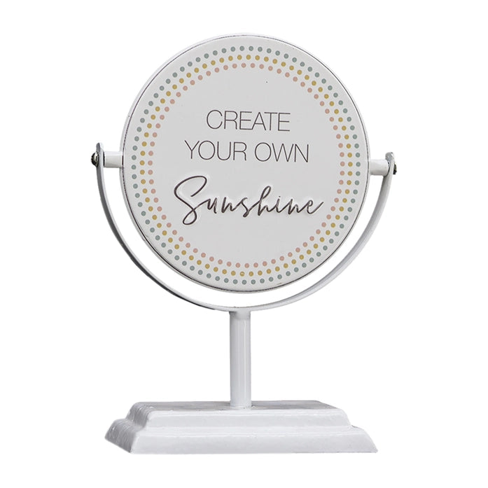 Create Your Own Sunshine / Happy Flip Sign