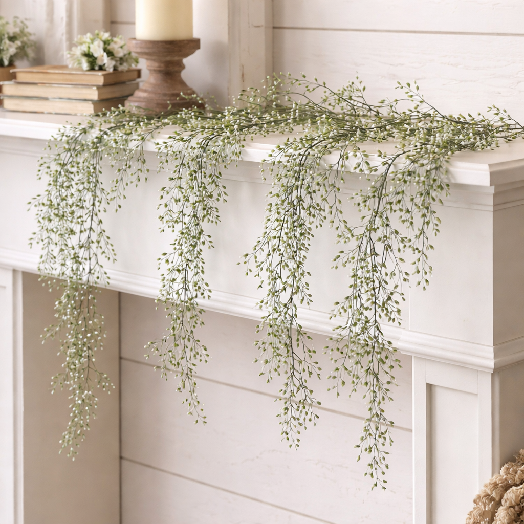 Little Luna Weeping Garland | 72" | Green
