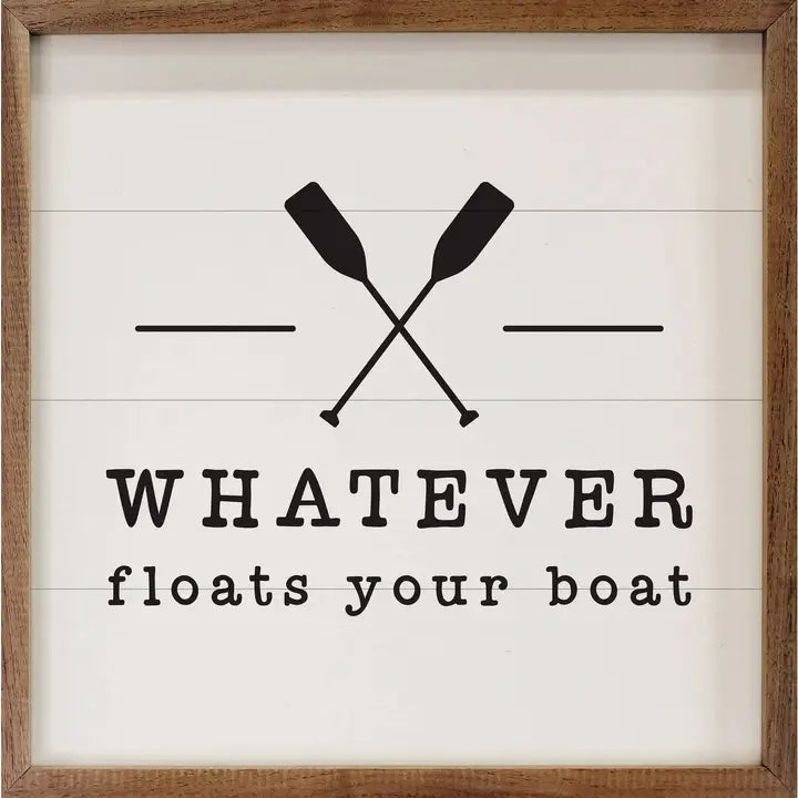 Whatever Floats Your Boat | Wall Art