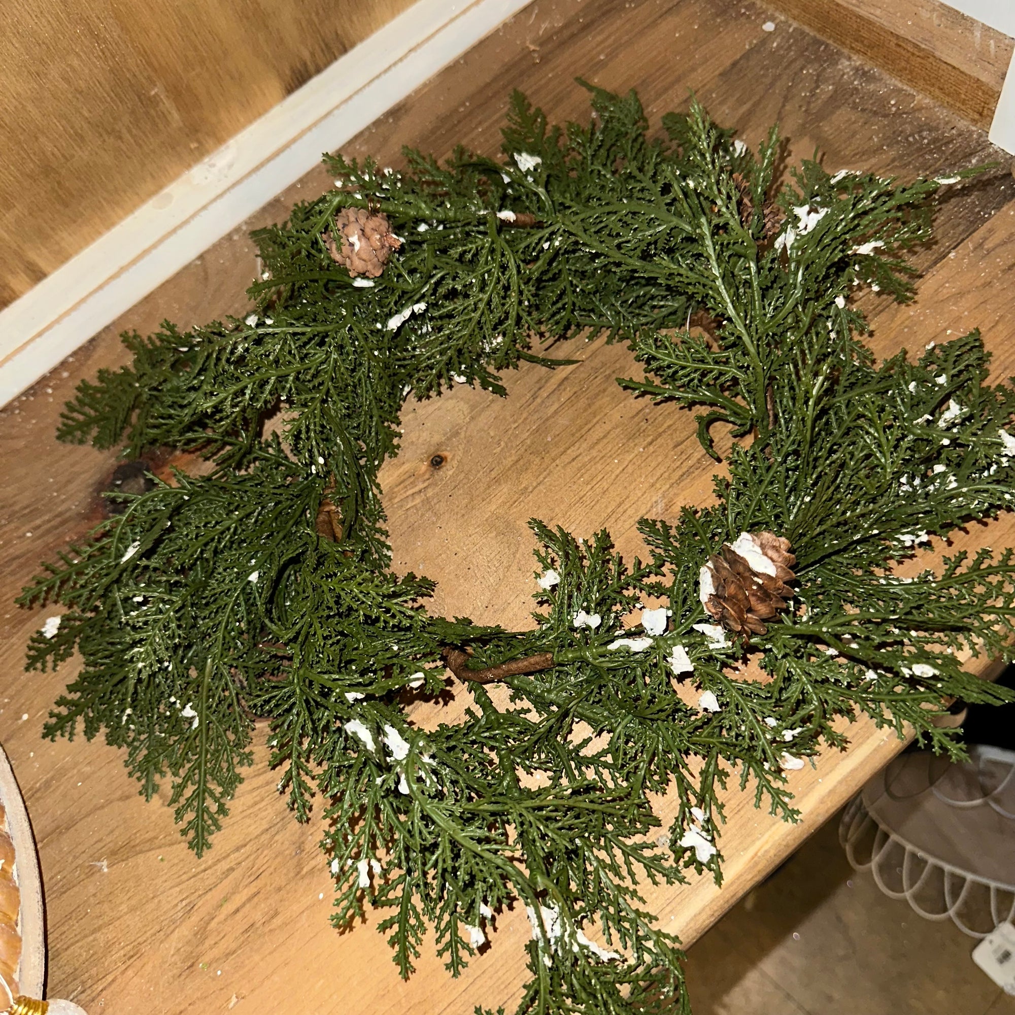 Snowy Cedar Pine Ring | Soft Touch