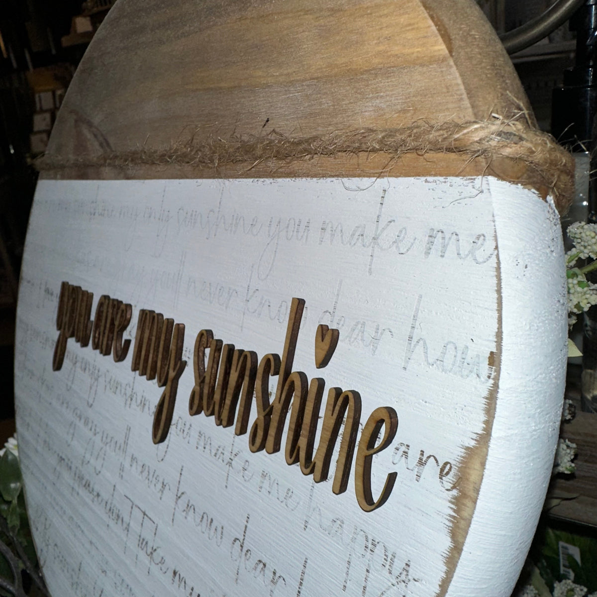 You Are My Sunshine | 12&quot; | Handmade Wood Sign