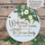 Family & Established Date Sign with Greens | Custom Sign