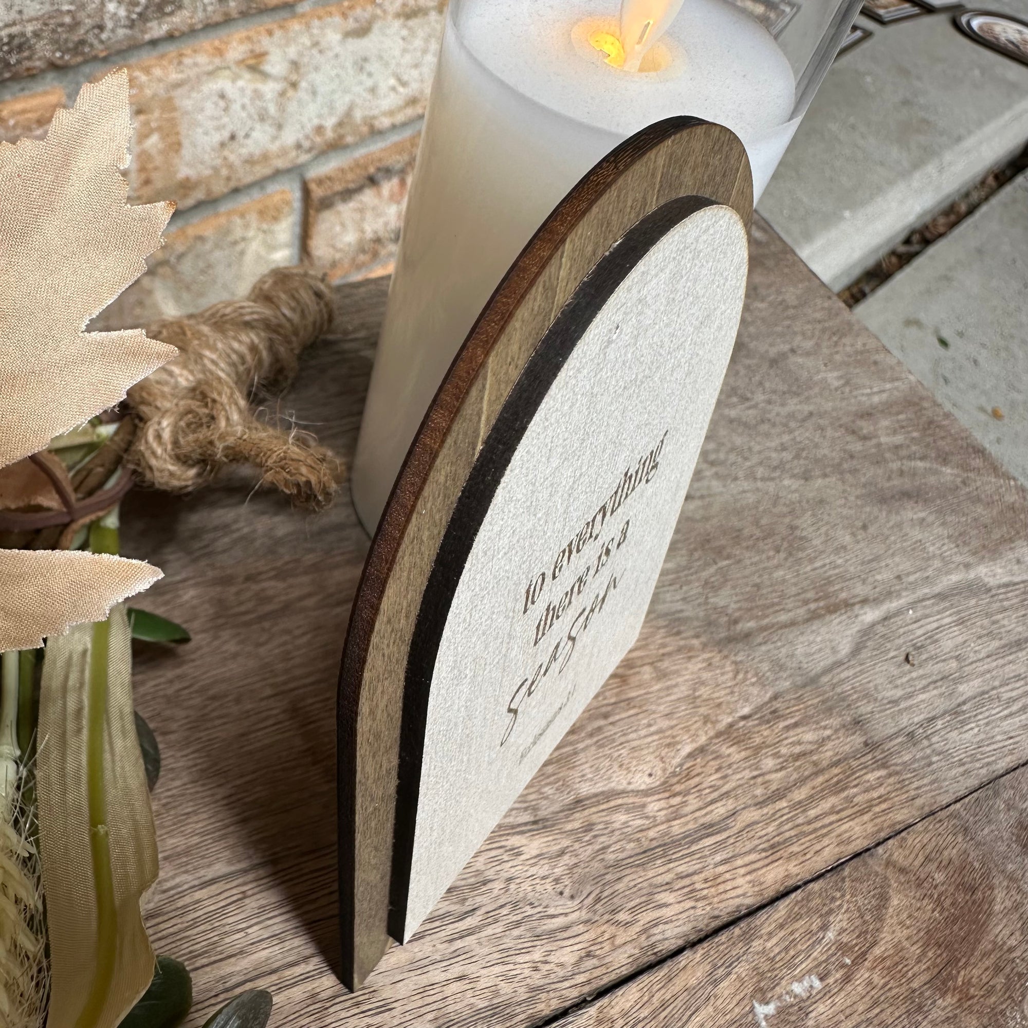 To Everything There Is a Season | Companion Sign