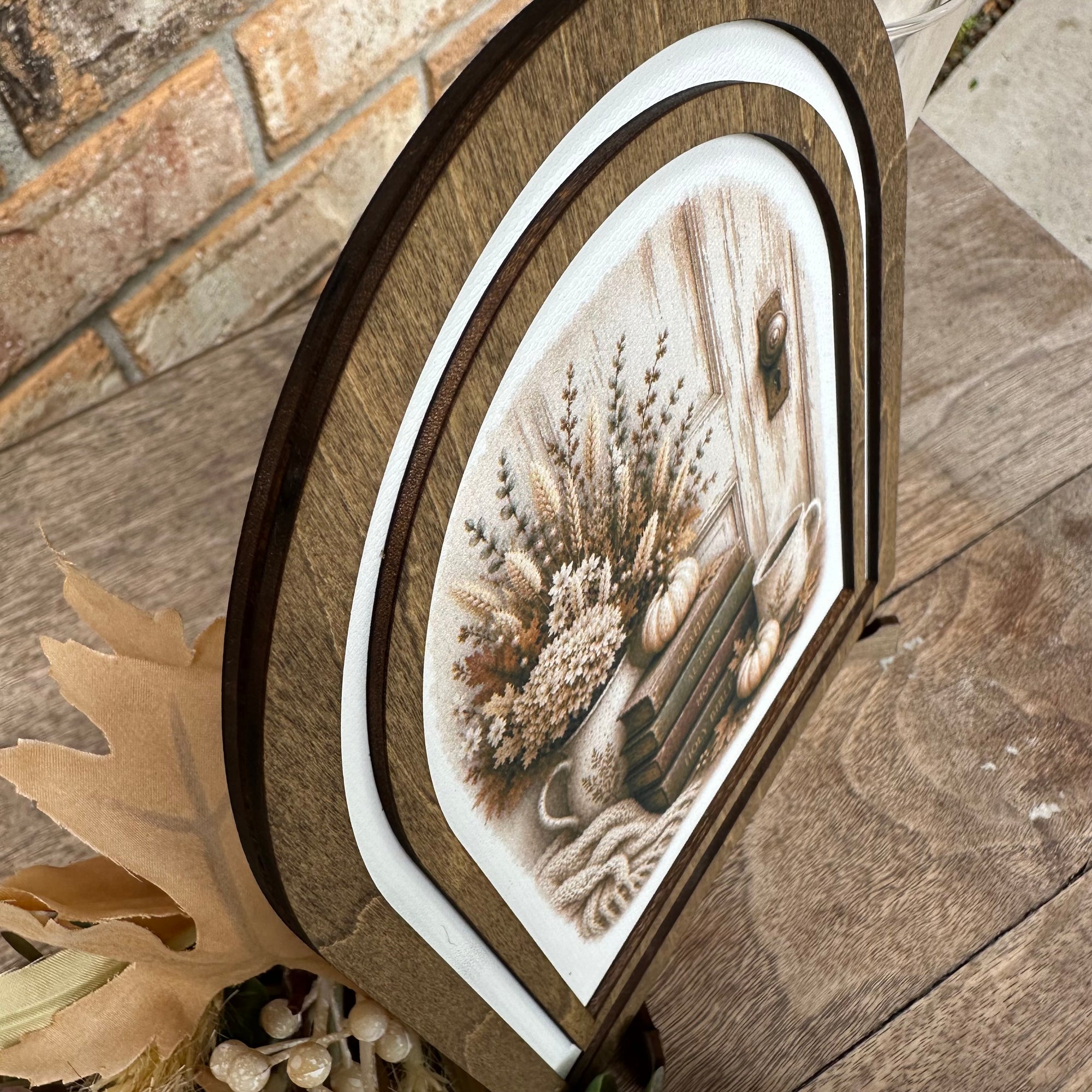 Cozy Autumn Home | Canvas Artwork