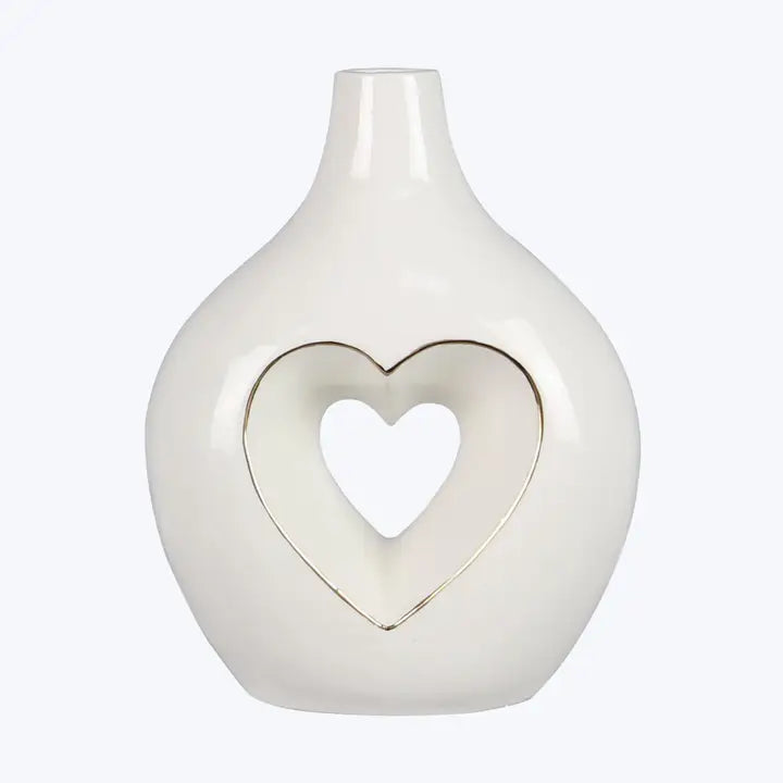 Heart Silhouette Vase | 7.5&quot;