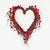 Twigs & Berries Heart Wreath | Red Berries & Hearts