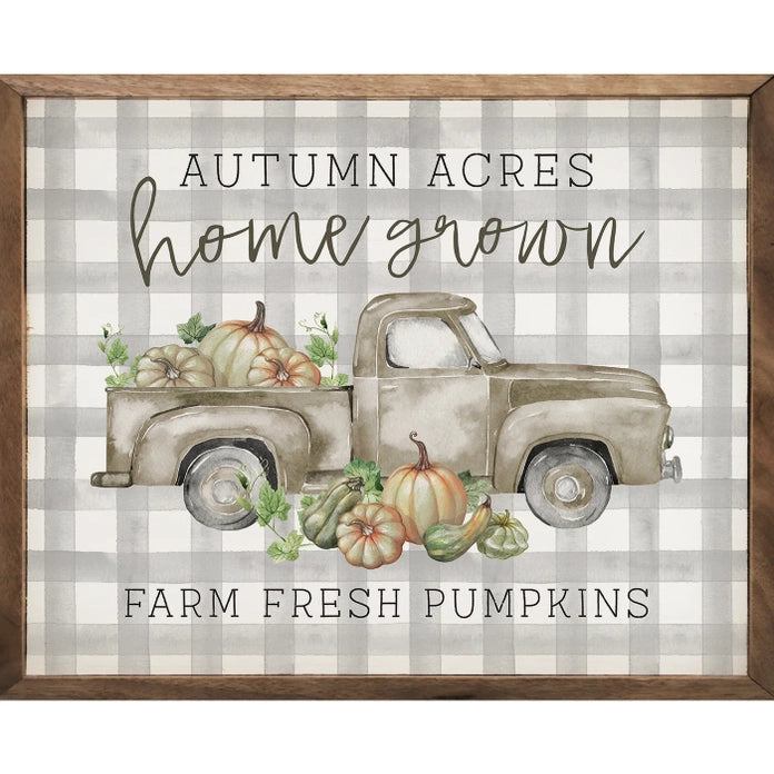 Autumn Acres Truck | Wall Art