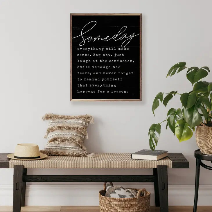 Someday... Everything Happens for a Reason | Wall Art