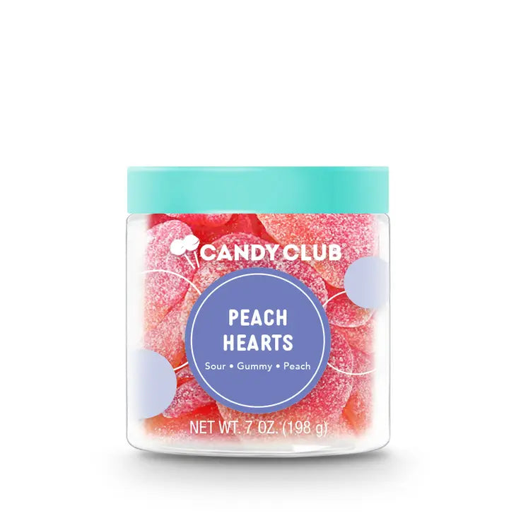 Peach Heart Gummies | Candy Club