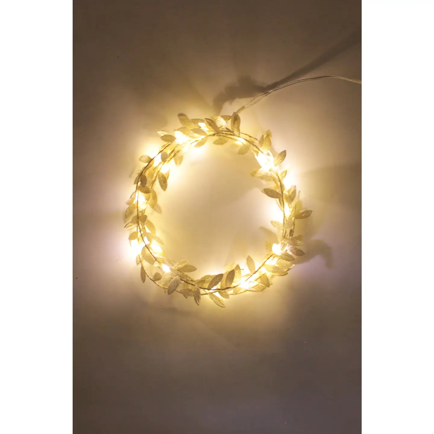 Gold Leaf LED String Lights | Battery-Operated | 80"