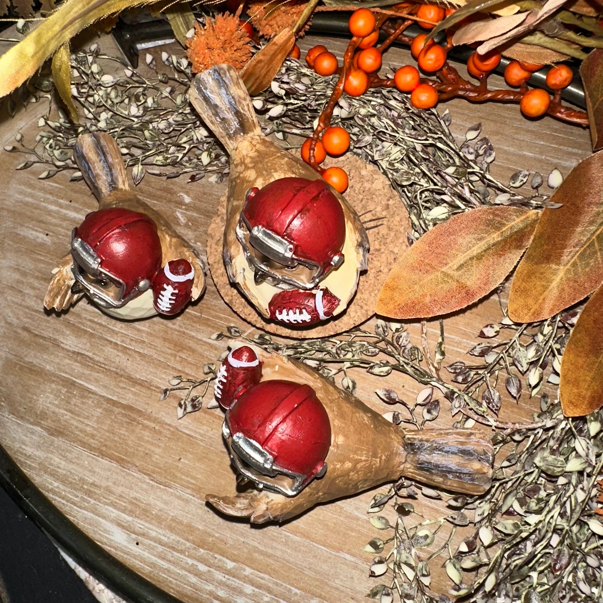 Harvest Bird Football Player