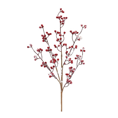 Snowy Red Berries | 24&quot;