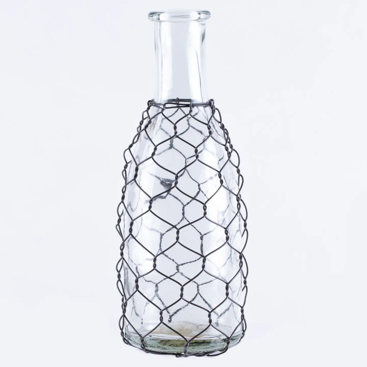 Wired Glass Vase