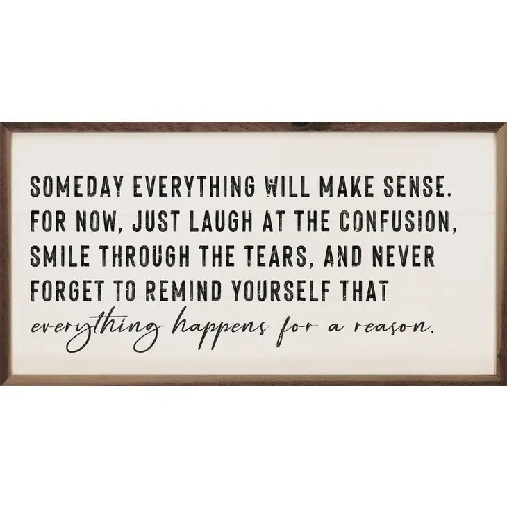 Everything Happens for a Reason | Wall Art