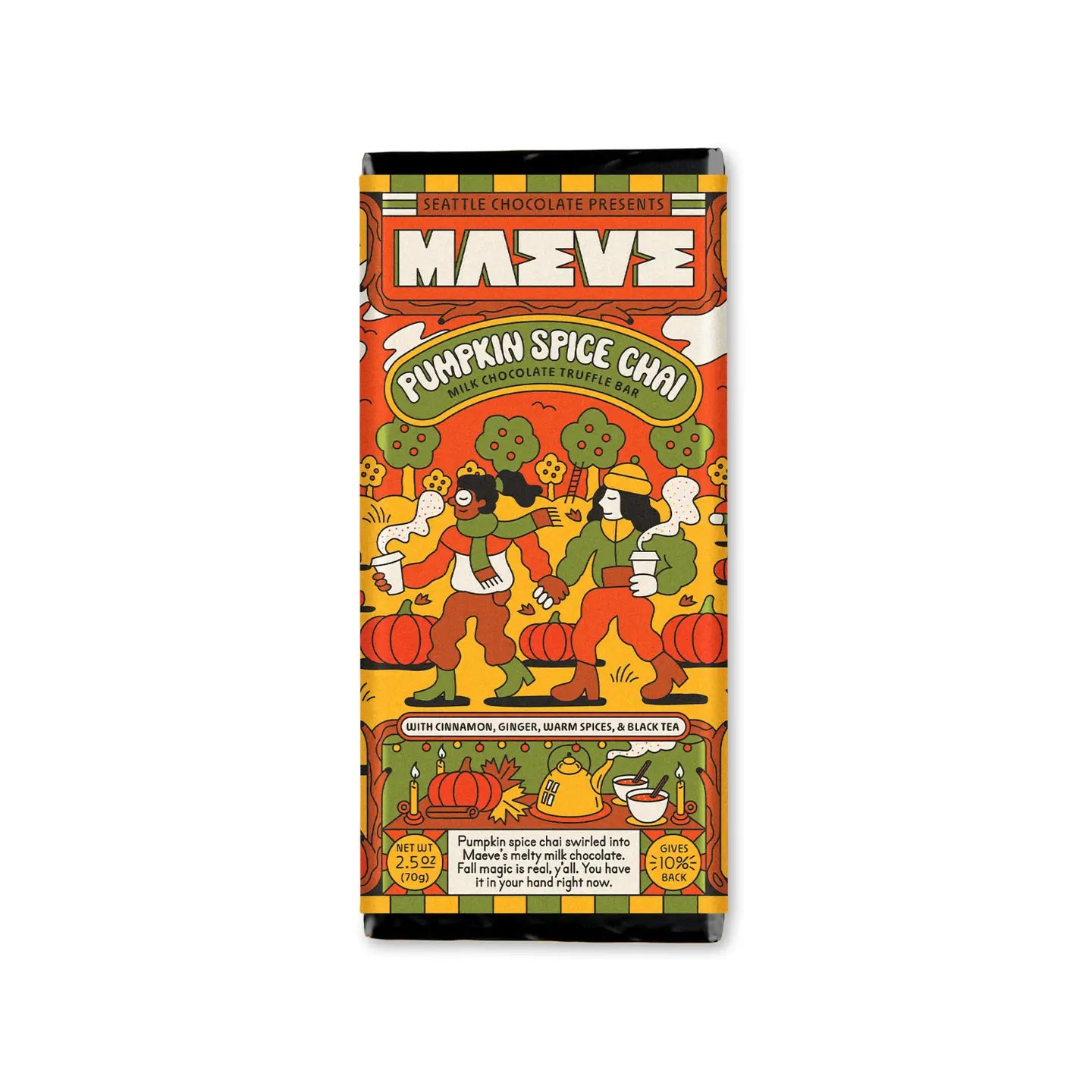 Nutbutter Pretzel Truffle Bar | Chocolate Bar