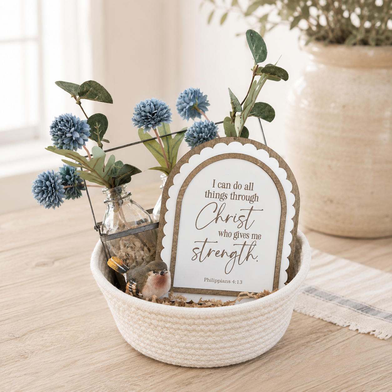 Philippians 4:13 Arch Sign | I Can Do All Things Through Christ