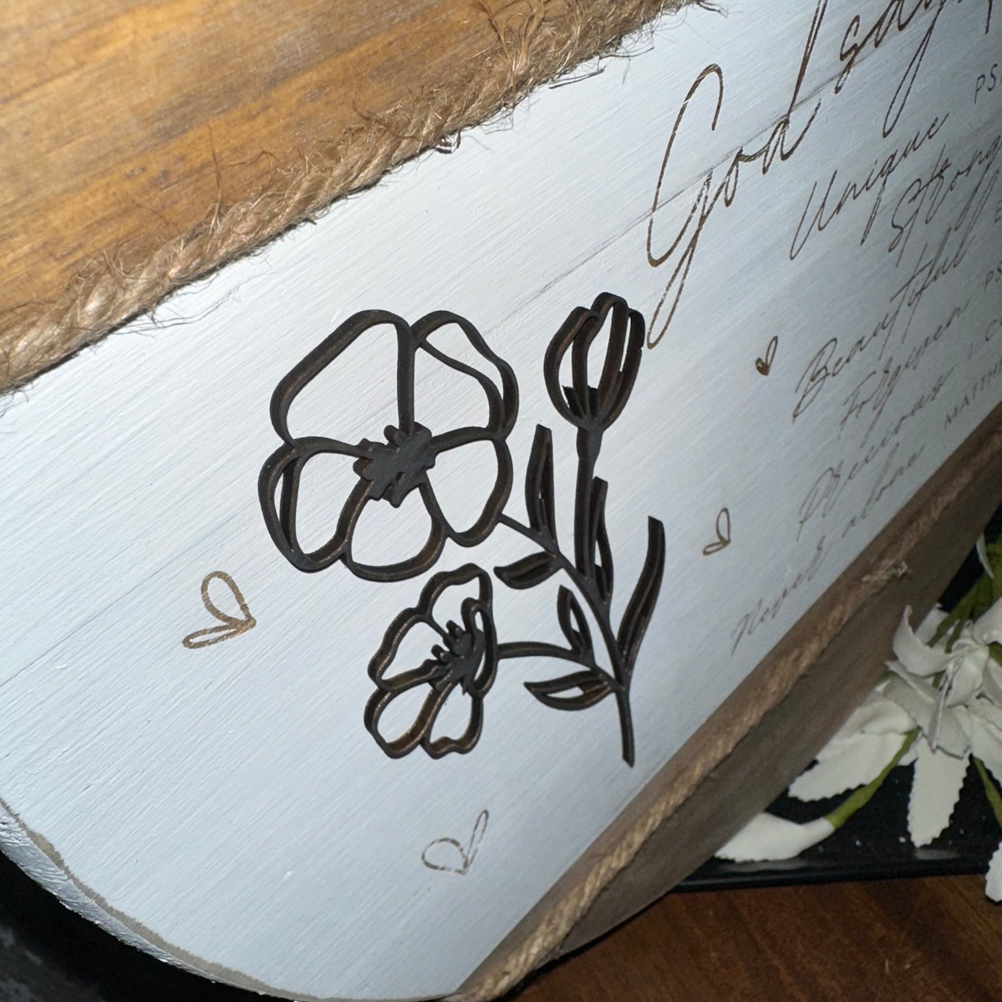 God Says You Are | 15" | Handmade Wood Sign