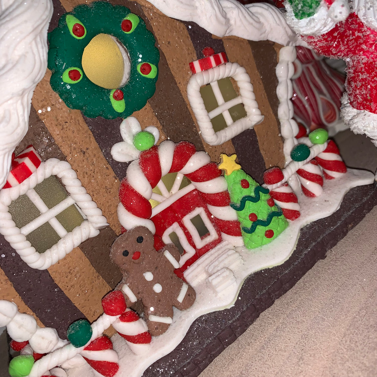 Gingerbread House | Lighted | 13&quot;