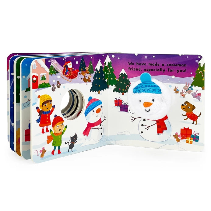 Friendly Little Snowman | Puppet Board Book