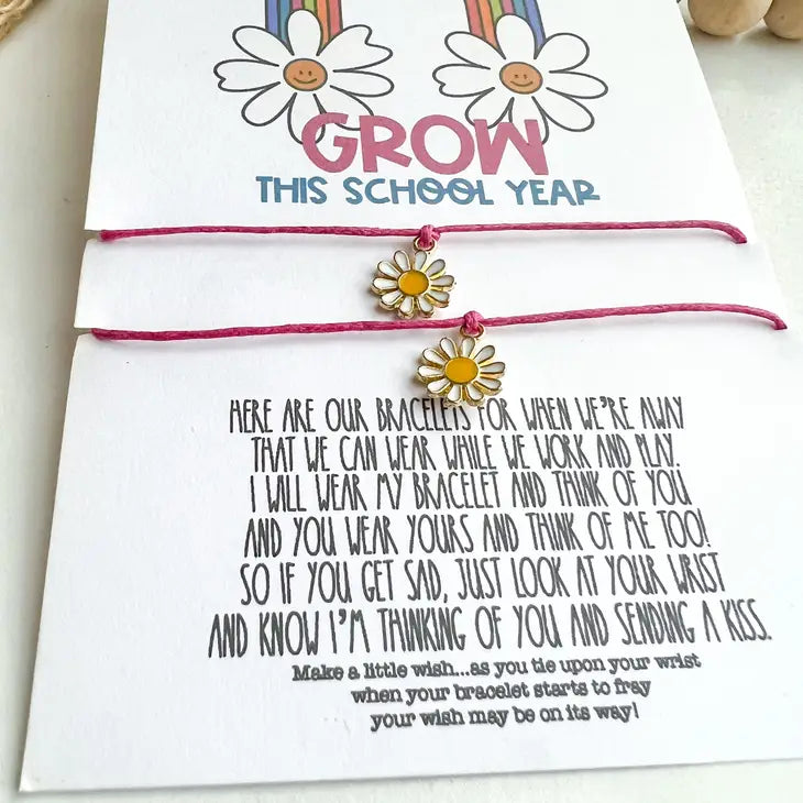 Ready to Grow this School Year | Wish Bracelet