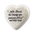 With God All Things Are Possible | Scripture Stone Heart